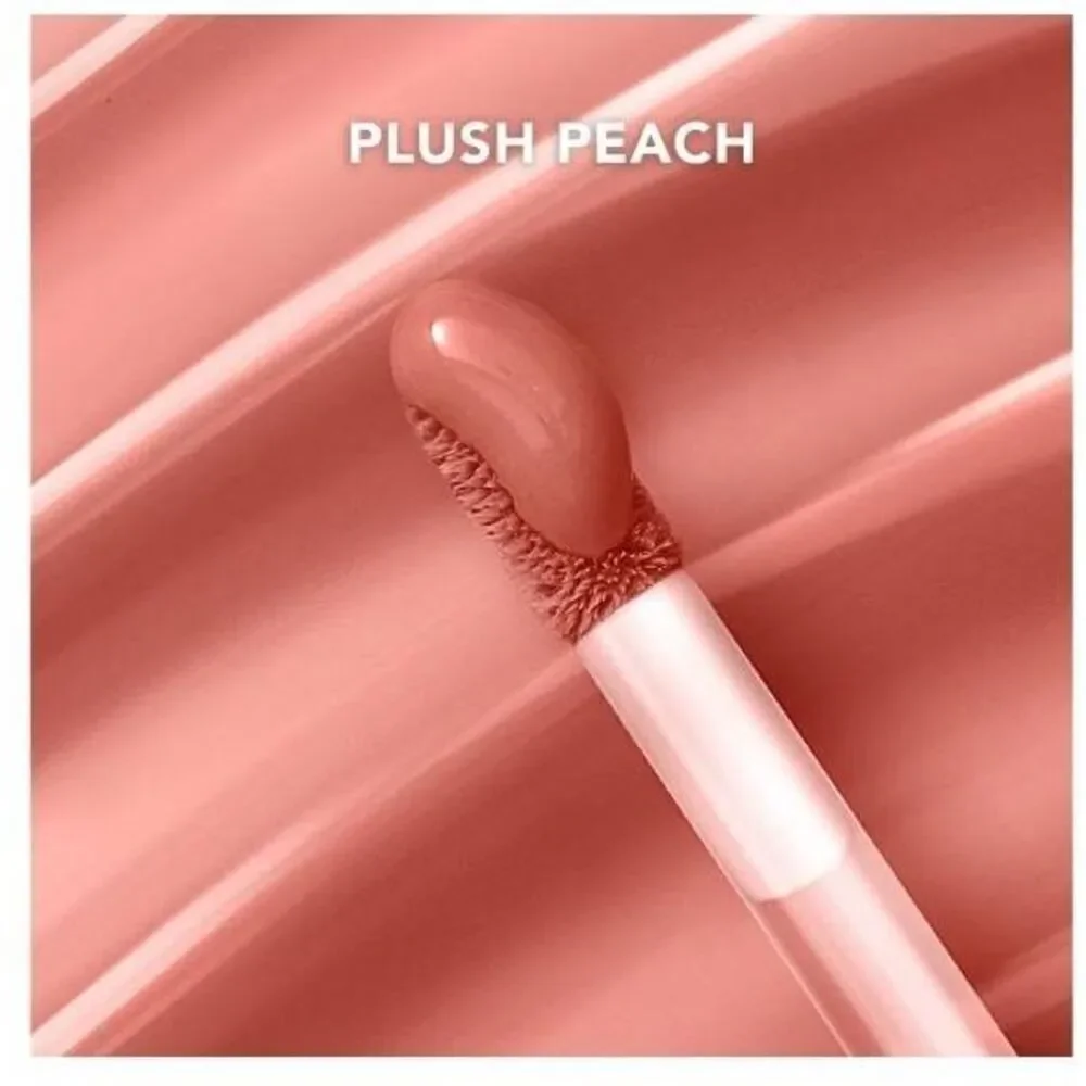 NIB~Buxom Cosmetics Plump Shot Sheer Tint Collagen Infused Lip Serum~Plush Peach